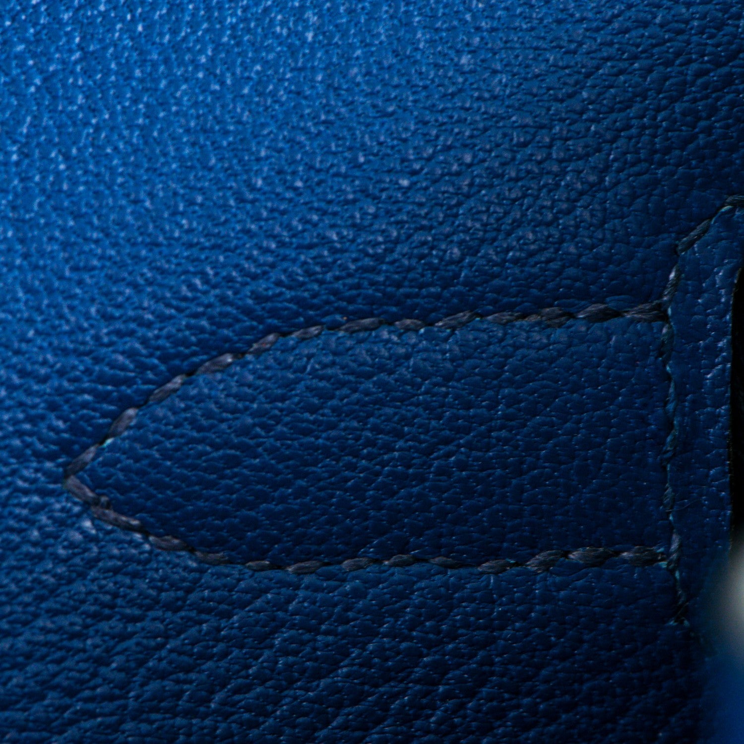 Hermes Taurillon Clemence Birkin 35 Bleu Saphir 19 of 24