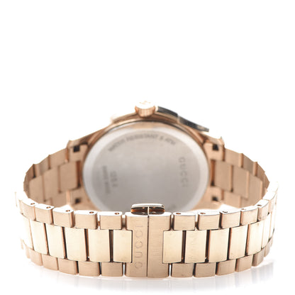 Gucci Stainless Steel 38mm G-Timeless Diamante Quartz Watch Rose 4 of 7