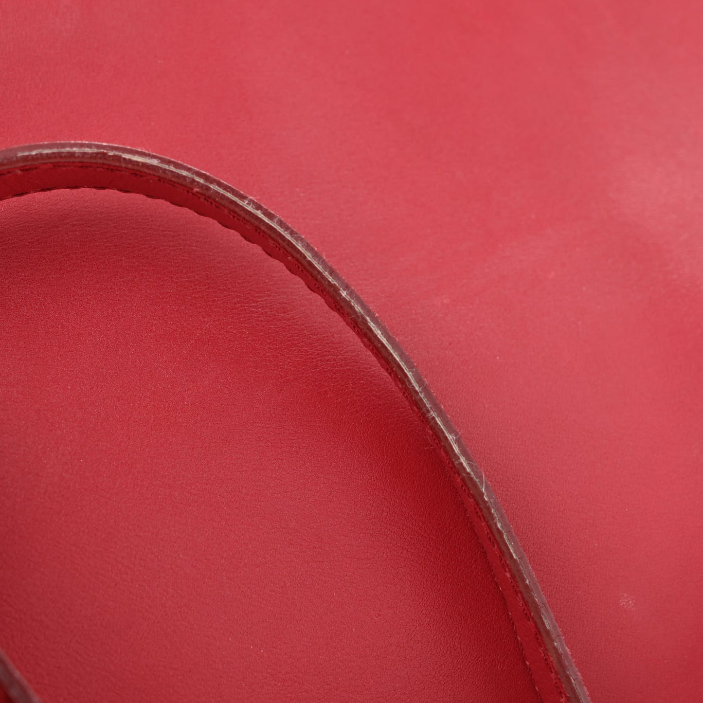Vitello Suede Medium Peekaboo Iconic Satchel Rubino Peonia