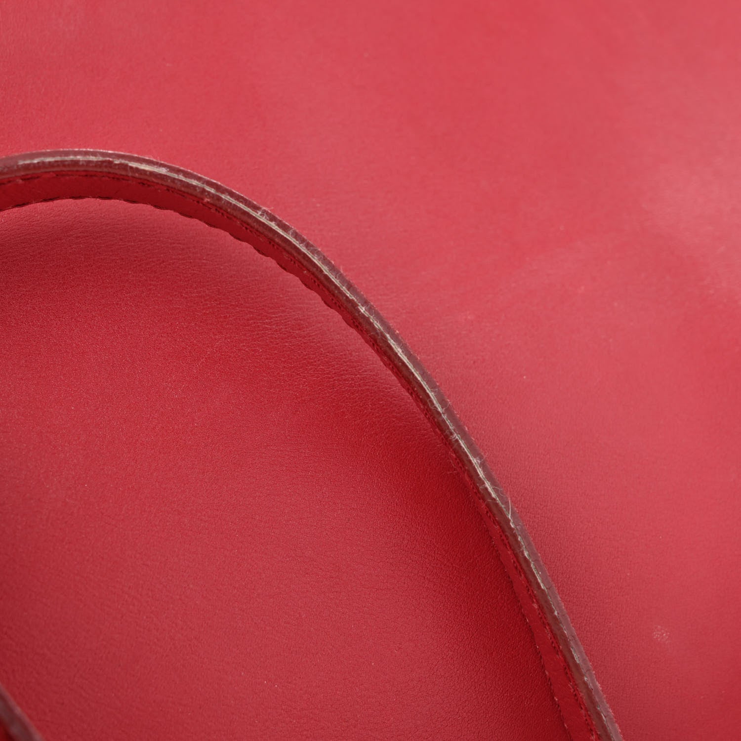 Fendi Vitello Suede Medium Peekaboo Iconic Satchel Rubino Peonia 12 of 18