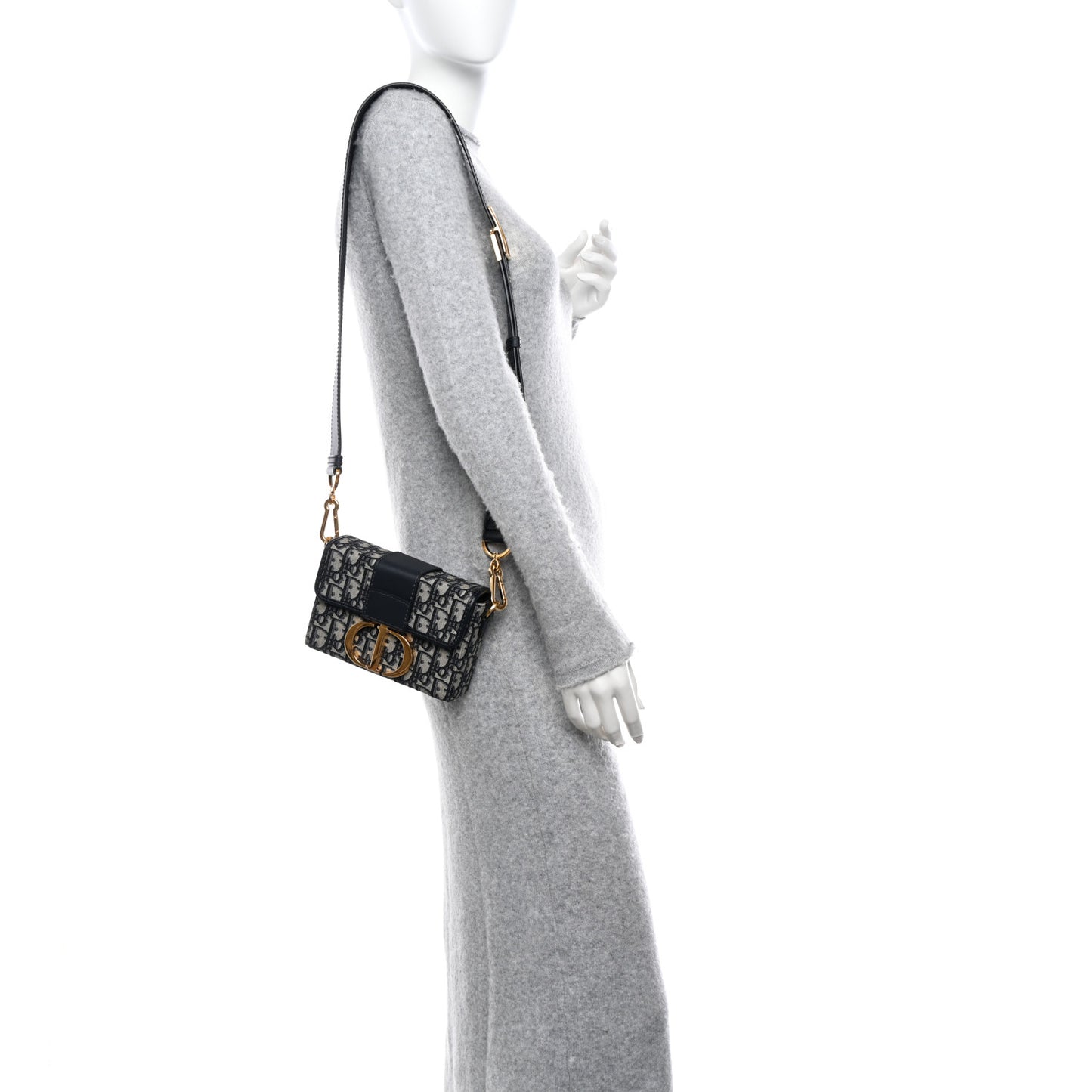 Oblique 30 Montaigne Box Bag Blue