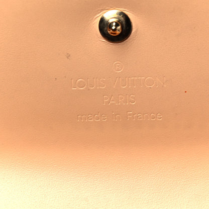 Louis Vuitton Monogram Multicolor Porte-Monnaie Plat Coin Purse White 6 of 7