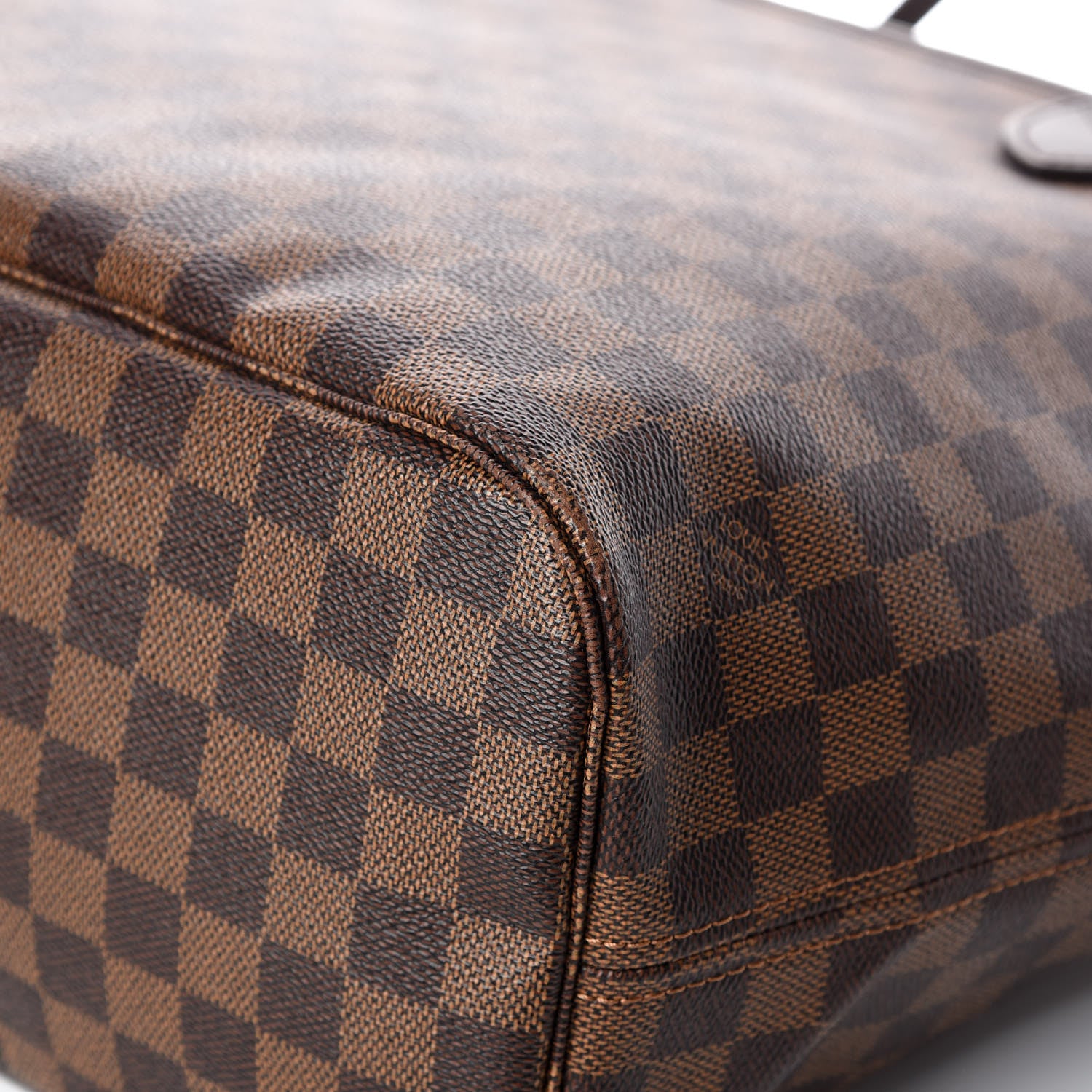 Louis Vuitton Damier Ebene Neo Neverfull MM Rose Ballerine 16 of 18