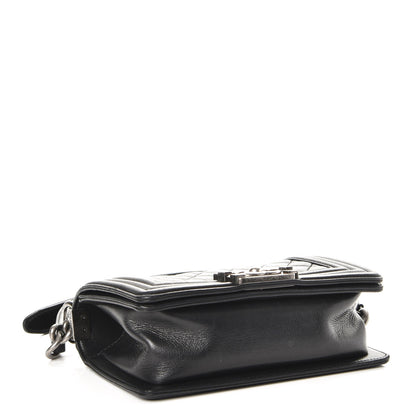 Chanel Calfskin Quilted Small Boy Flap Black 5 of 13