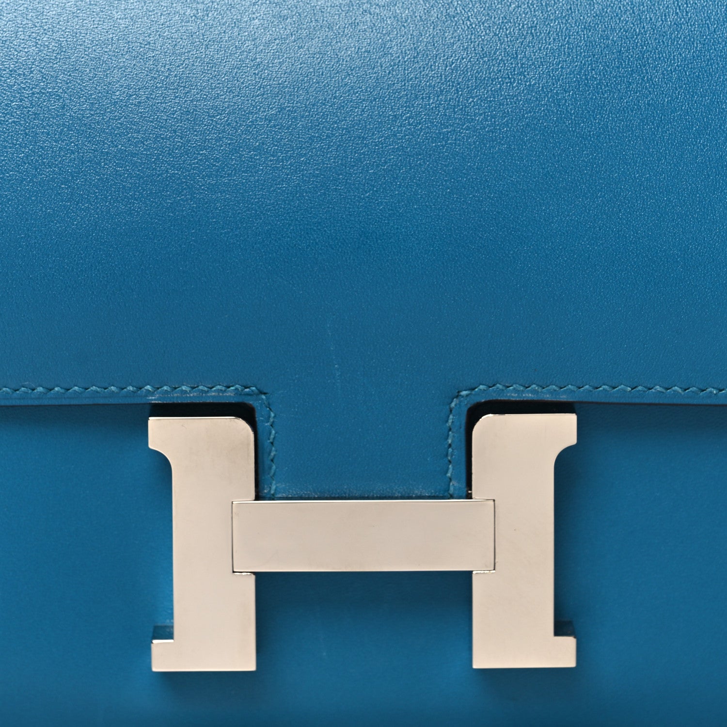 Hermes Tadelakt Constance 18 Bleu Izmir 9 of 12