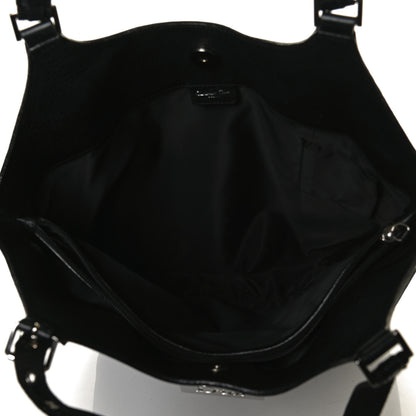 Christian Dior Monogram Vintage Flowers Dome Bag Black 5 of 14
