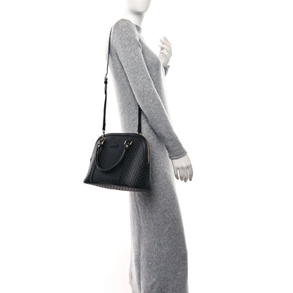 Gucci Microguccissima Medium Dome Bag Black 3 of 9