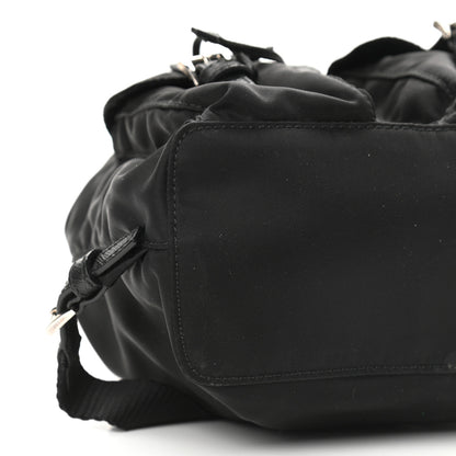 Prada Nylon Vela Mini Crossbody Backpack Black 9 of 11