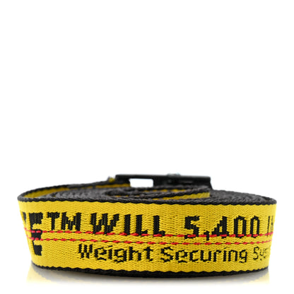 Off-White Industrial Belt Yellow 2 of 6