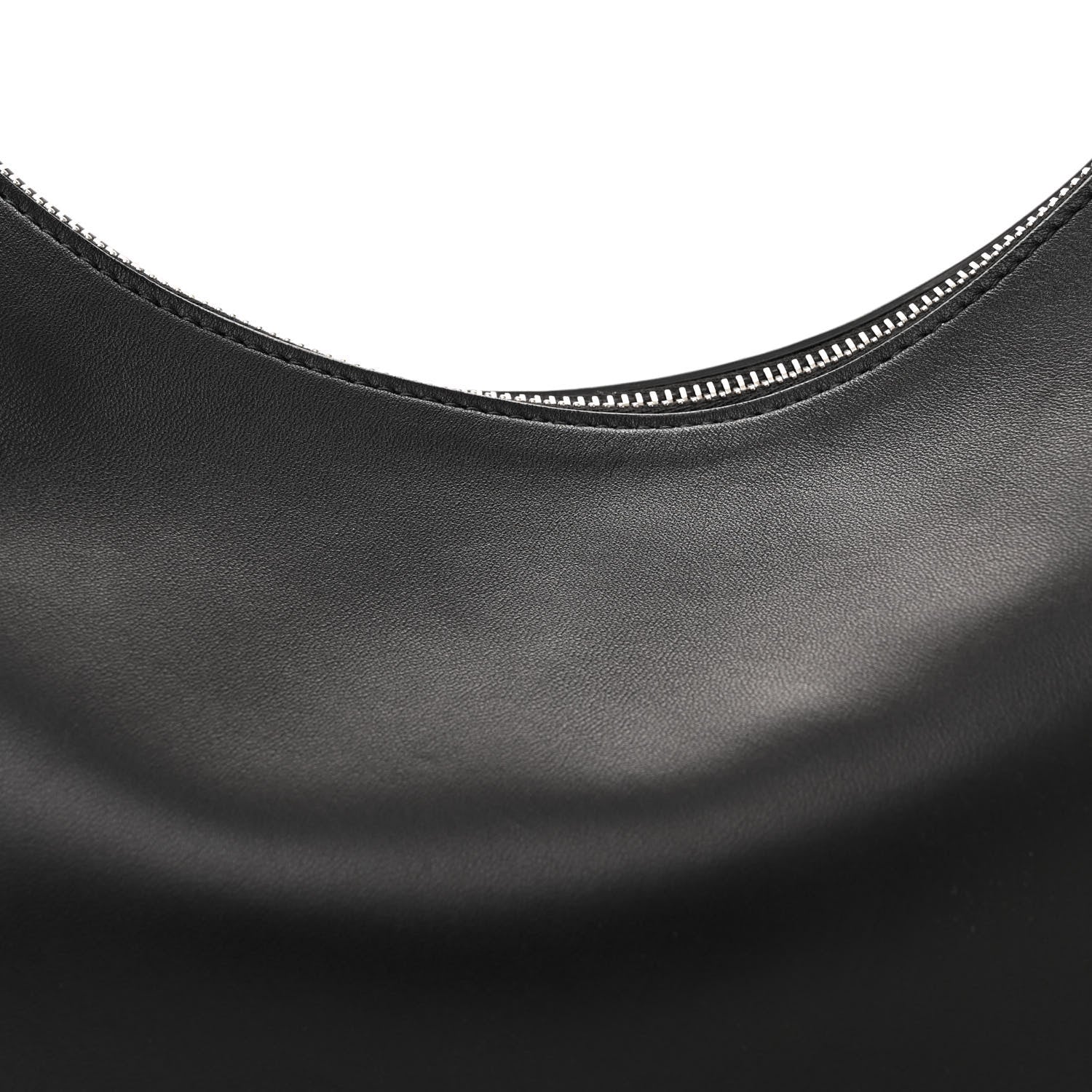 Alaia Lambskin Studded Large Demi Lune Bag Black 7 of 9