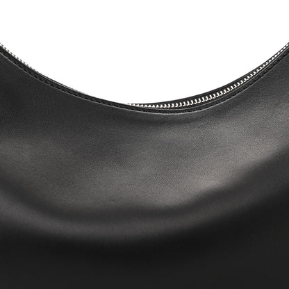 Alaia Lambskin Studded Large Demi Lune Bag Black 7 of 9