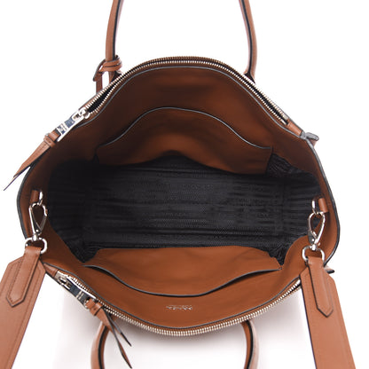 Prada City Calfskin Tote Cognac 4 of 11