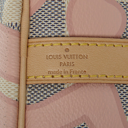 Louis Vuitton Damier Azur Tahitienne Speedy Bandouliere 30 Rose Ballerine 6 of 6