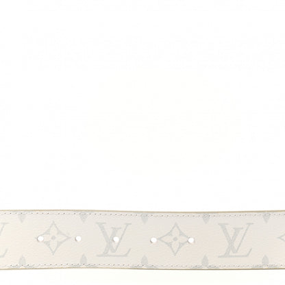 Louis Vuitton Taiga Monogram 40mm LV Initiales Belt 90 34 White 4 of 7