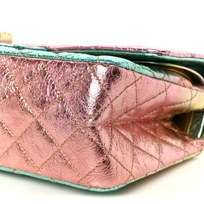 Chanel Metallic Goatskin Quilted 2.55 Reissue 225 Flap Multicolor 10 of 10
