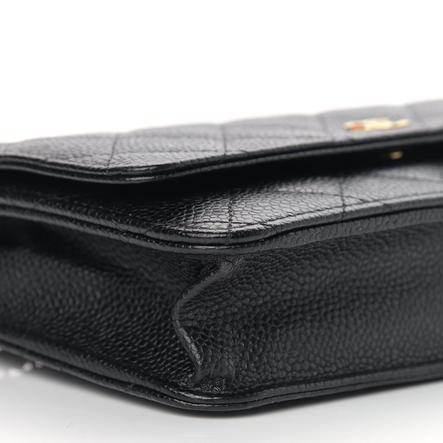 Chanel Caviar Quilted Wallet On Chain WOC Black 8 of 11