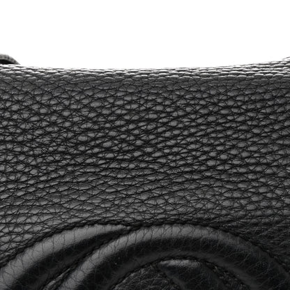 Gucci Pebbled Calfskin Small Soho Hobo Black 8 of 12