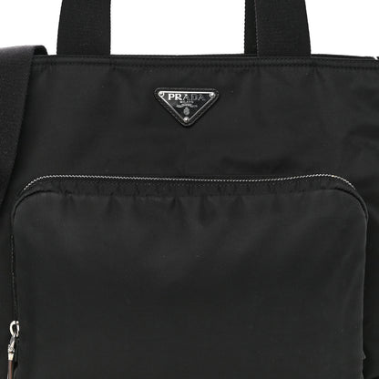 Prada Tessuto Nylon Diaper Bag Black 7 of 9