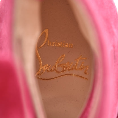 Christian Louboutin Veau Velours Spinetita 100 Ankle Boots 35.5 LouLou 7 of 8
