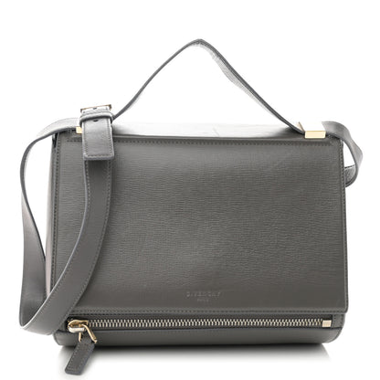 Givenchy Textured Calfskin Medium Pandora Box Crossbody Bag Black 1 of 13