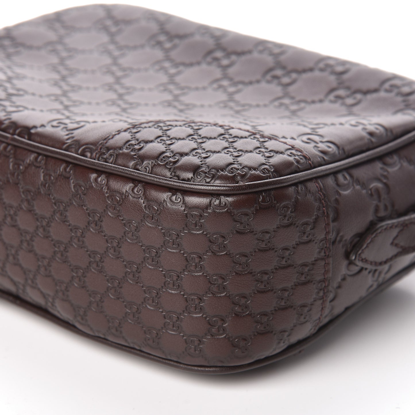 Guccissima Mini Bree Messenger Bag Chocolate