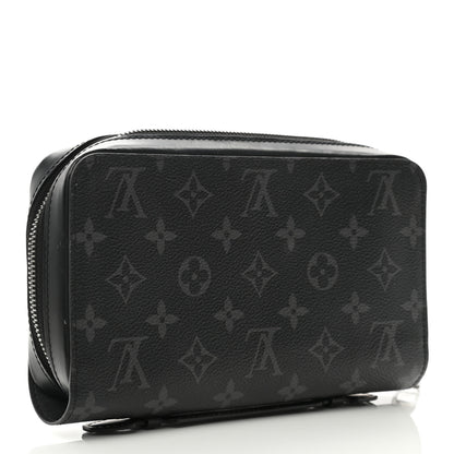 Louis Vuitton Monogram Eclipse Zippy XL Wallet 3 of 9