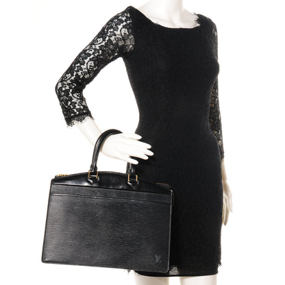 Louis Vuitton Epi Riviera Black 2 of 7