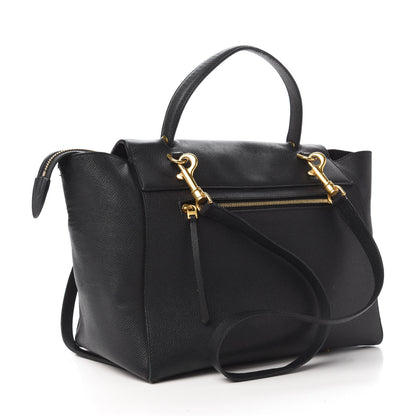 Celine Grained Calfskin Mini Belt Bag Black 3 of 10