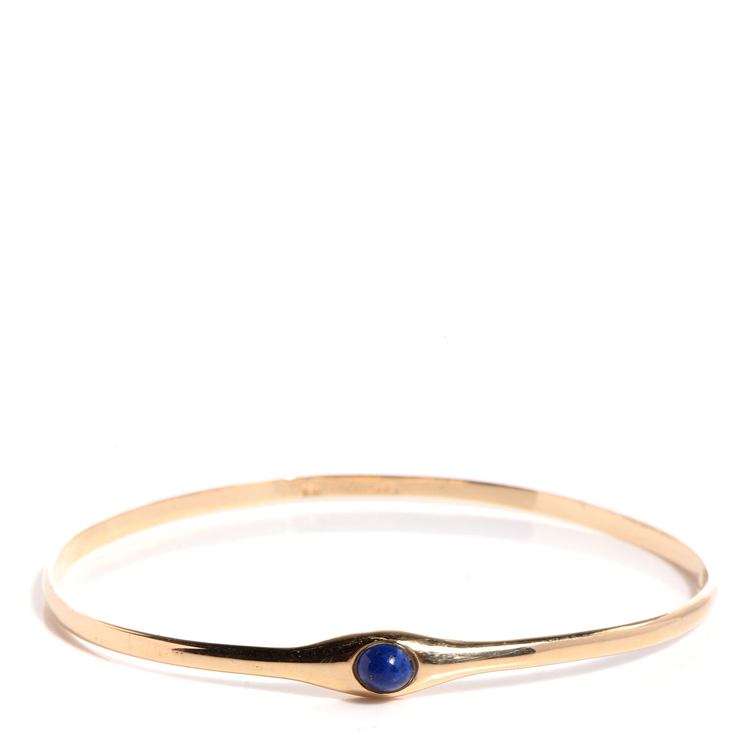 Tiffany 14k Yellow Gold Lapis Bracelet 1 of 4