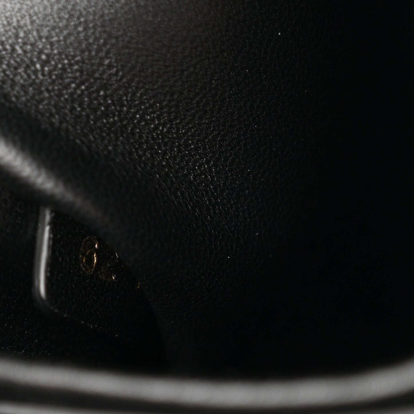 Lambskin Cannage Mini Backpack Black