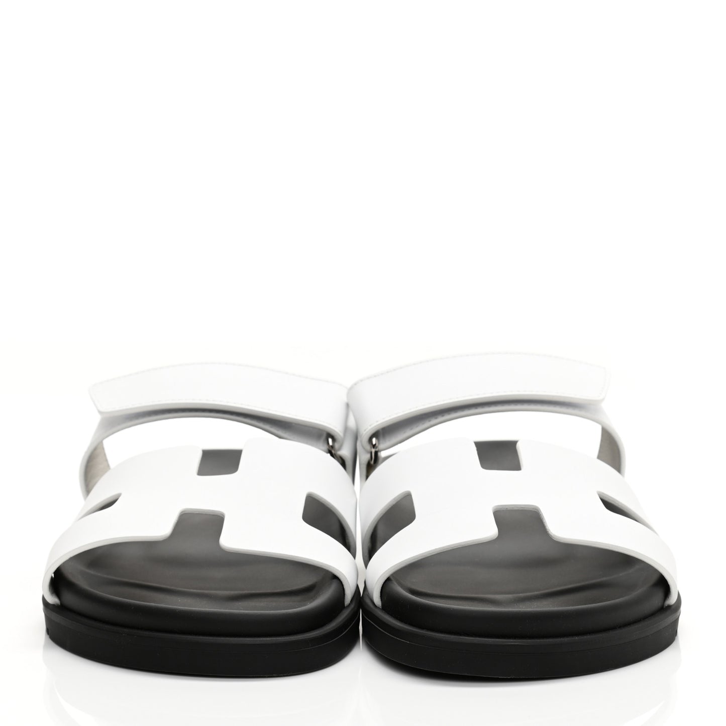 Calfskin Womens Chypre Sandals 39 White
