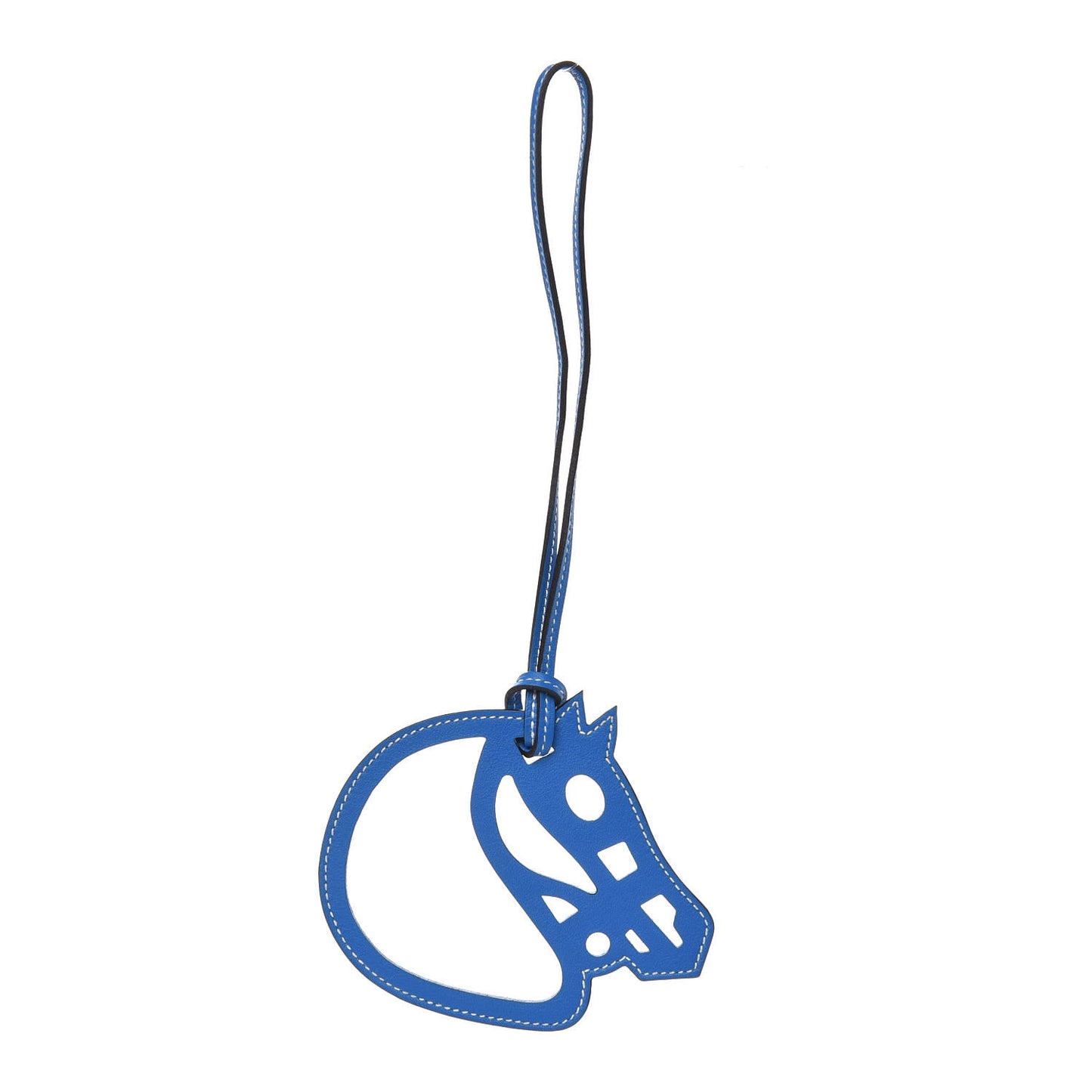 Swift Paddock Cheval Horse Bag Charm Bleu Hydra