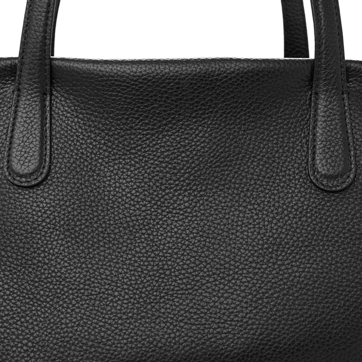 Mansur Gavriel Pebbled Calfskin Everyday Zip Tote Black 7 of 10