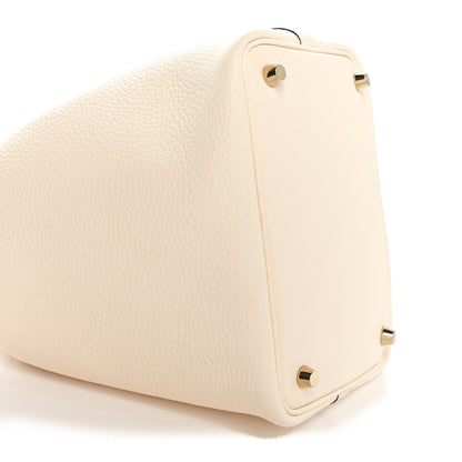 Hermes Taurillon Clemence Picotin Lock 18 PM Nata 9 of 11