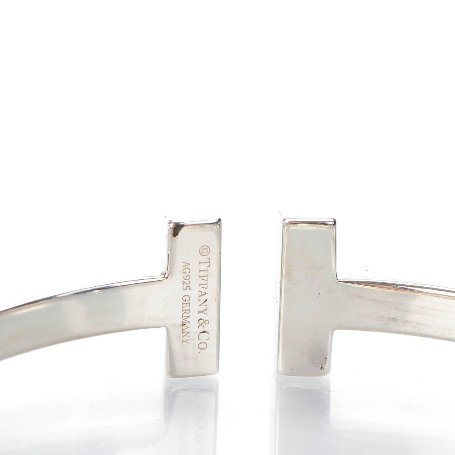 Tiffany Sterling Silver T Square Bracelet 3 of 5
