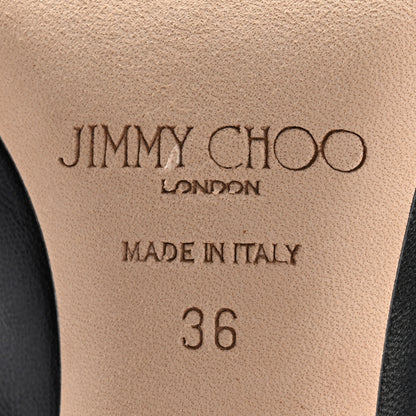 Jimmy Choo Kid Pointy Toe Romy 60 Pumps 36 Black 7 of 9