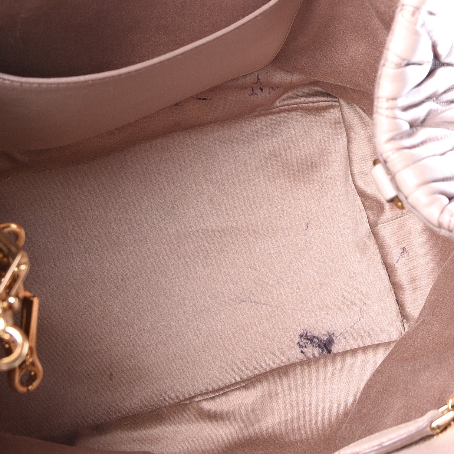 Miu Miu Nappa Matelasse Tote Cammeo 8 of 16