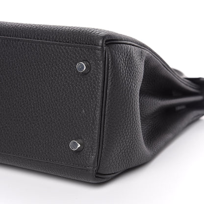 Hermes Togo Kelly Retourne 28 Black 25 of 31