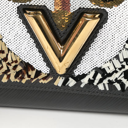 Louis Vuitton Epi Sequins Twist Shoulder Bag MM Black 13 of 15