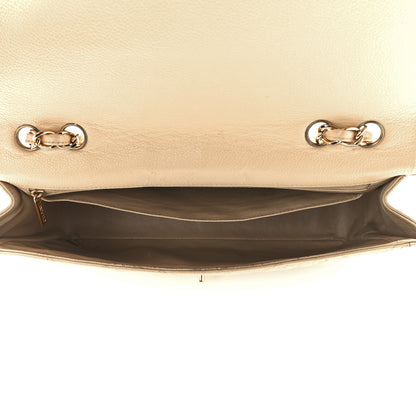 Chanel Caviar Quilted Jumbo Single Flap Beige Clair 5 of 12