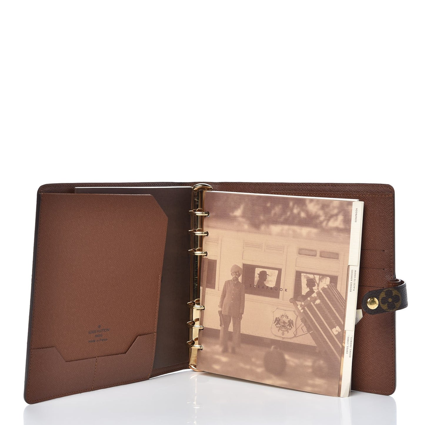 Monogram Agenda Scrapbook Organizer Cover