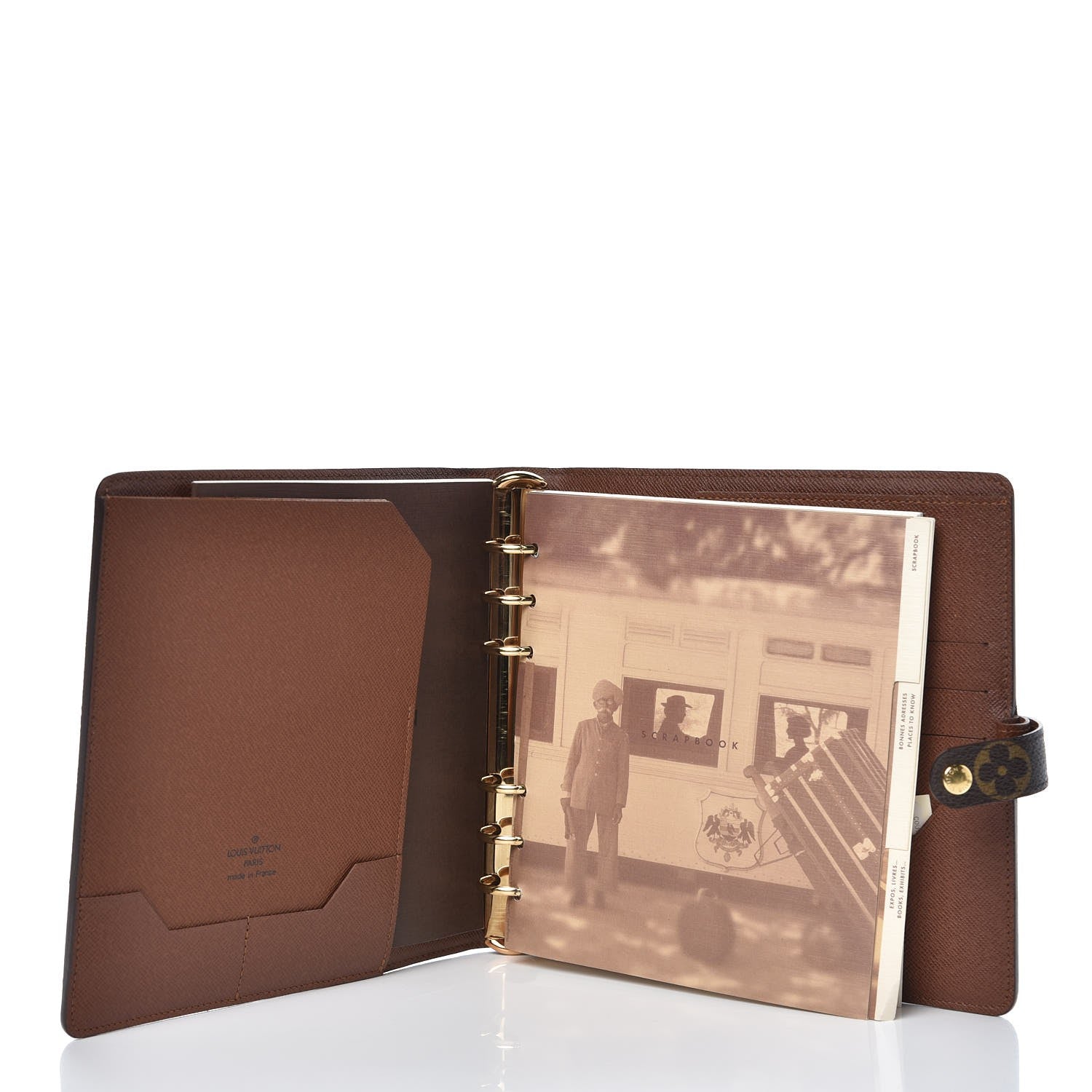 Louis Vuitton Monogram Agenda Scrapbook Organizer Cover 5 of 8