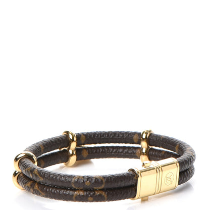 Louis Vuitton Monogram Keep It Twice Bracelet 17 3 of 7