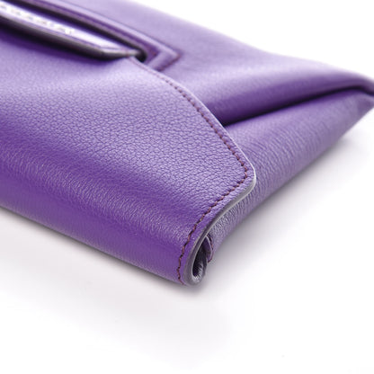 Givenchy Sugar Goatskin Small Antigona Envelope Clutch Purple 11 of 11