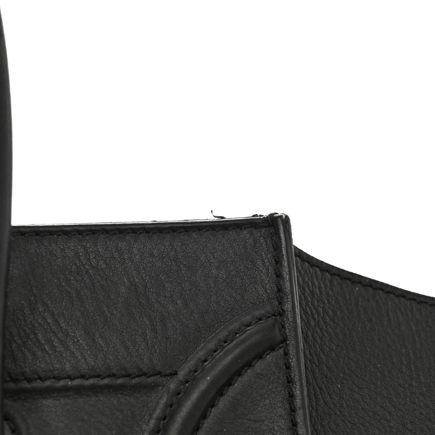 Celine Supple Calfskin Medium Phantom Luggage Black 14 of 25