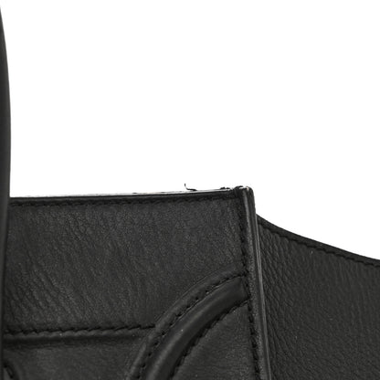 Celine Supple Calfskin Medium Phantom Luggage Black 14 of 25