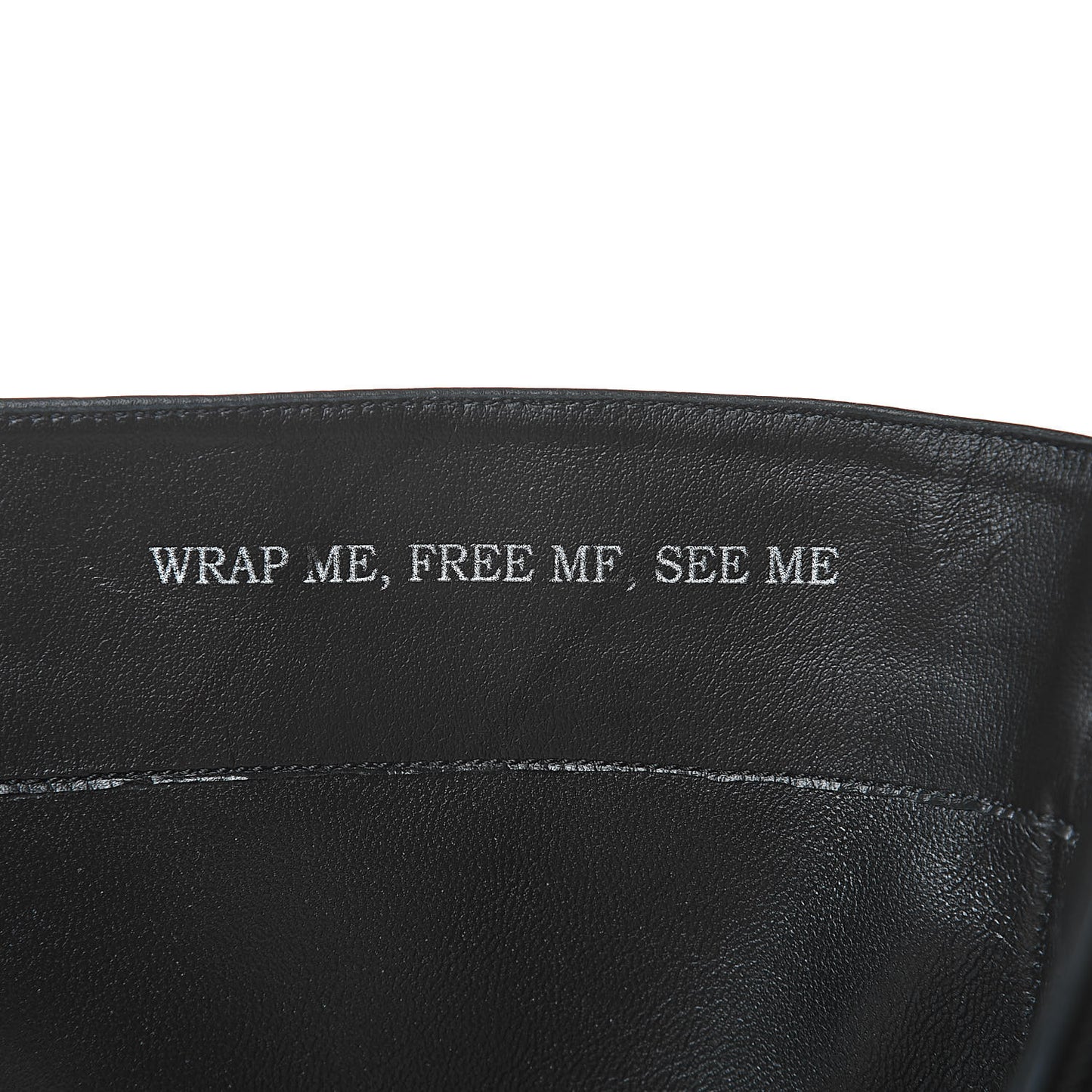 X UNDERCOVER Calfskin Print Ankle Boots 37.5 Black