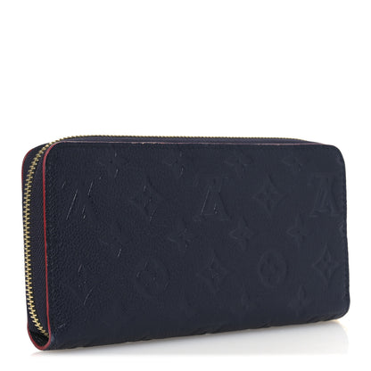 Louis Vuitton Empreinte Zippy Wallet Marine Rouge 3 of 10