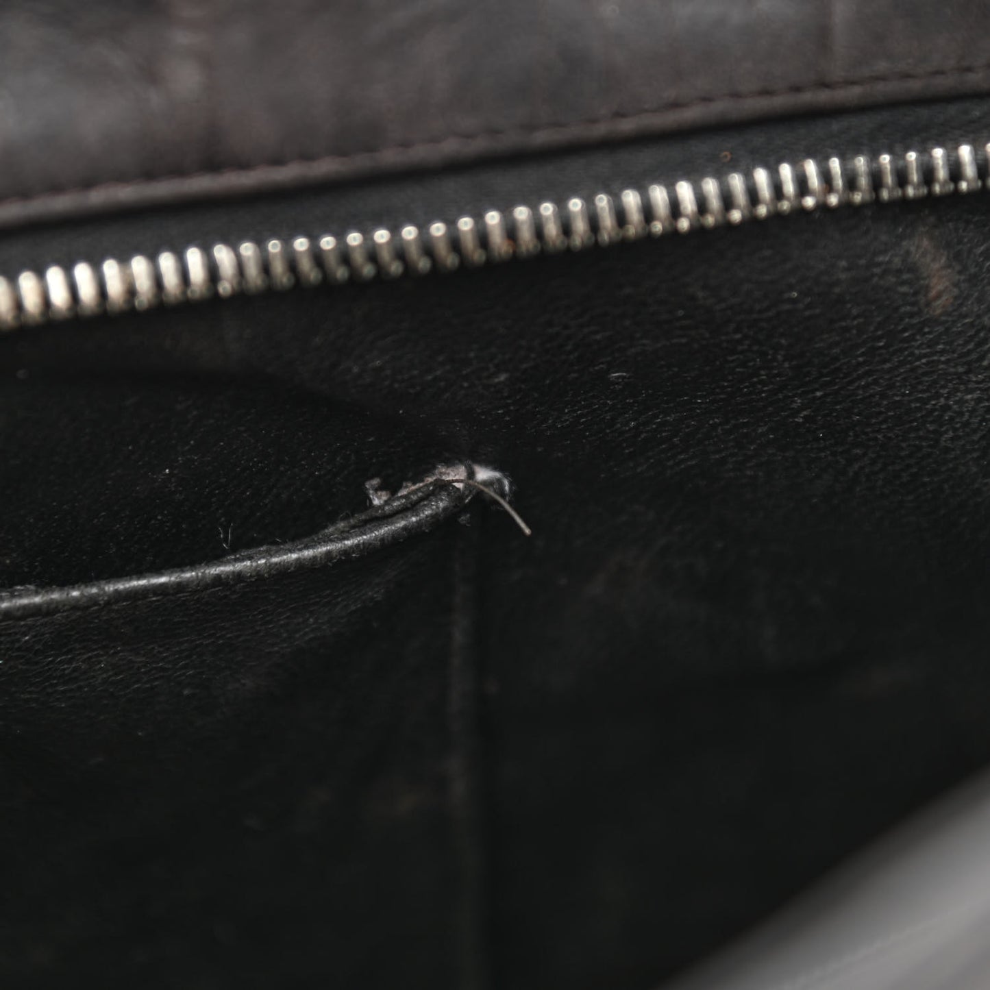 Lambskin Quilted Medallion Tote Black