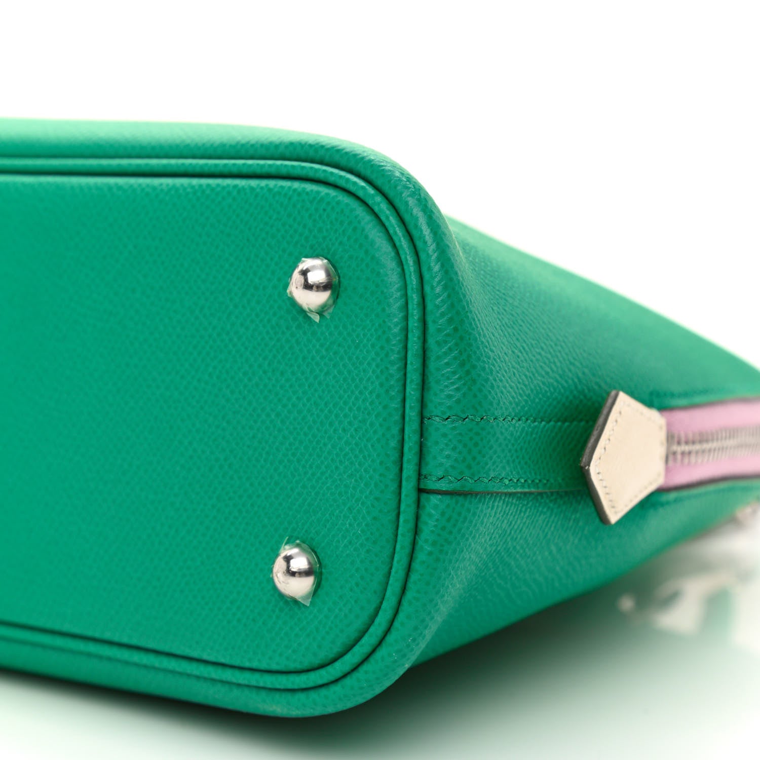 Hermes Epsom Tri-Color 1923 Bolide 25 Jade Nata Mauve Sylvestre 10 of 10